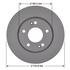 1069010GF by NEOTEK - Disc Brake Rotor - Hat Style, For Hydraulic Brakes, 10.83 in. Outside Diameter, Vented