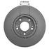 Neotek 1069012GF Disc Brake Rotor Disc Brake Rotor - Hat Style, For Hydraulic Brakes, 11.81 in. Outside Diameter, Vented