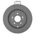 Neotek 1069014GF Disc Brake Rotor Disc Brake Rotor - Hat Style, For Hydraulic Brakes, 11.89 in. Outside Diameter, Solid