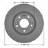 1069032GF by NEOTEK - Disc Brake Rotor - Hat Style, For Hydraulic Brakes, 11.81 in. Outside Diameter, Vented