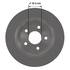 106478GF by NEOTEK - Disc Brake Rotor - Hat Style, For Hydraulic Brakes, 11.02 in. Outside Diameter, Solid