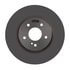 1065518GF by NEOTEK - Disc Brake Rotor - Hat Style, For Hydraulic Brakes, 11.81 in. Outside Diameter, Vented