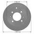 Neotek 106920GF Disc Brake Rotor Disc Brake Rotor - Hat Style, For Hydraulic Brakes, 10.31 in. Outside Diameter, Solid