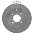 Neotek 106920GF Disc Brake Rotor Disc Brake Rotor - Hat Style, For Hydraulic Brakes, 10.31 in. Outside Diameter, Solid