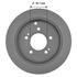 106925GF by NEOTEK - Disc Brake Rotor - Hat Style, For Hydraulic Brakes, 11.18 in. Outside Diameter, Solid