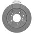 106929GF by NEOTEK - Disc Brake Rotor - Hat Style, For Hydraulic Brakes, 12.4 in. Outside Diameter, Vented