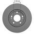 Neotek 106931GF Disc Brake Rotor Disc Brake Rotor - Hat Style, For Hydraulic Brakes, 11.02 in. Outside Diameter, Vented