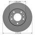 Neotek 106949GF Disc Brake Rotor Disc Brake Rotor - Hat Style, For Hydraulic Brakes, 10.87 in. Outside Diameter, Vented