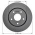 107086GF by NEOTEK - Disc Brake Rotor - Hat Style, For Hydraulic Brakes, 11.89 in. Outside Diameter, Vented