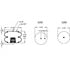 Firestone W013587183 Suspension Air Spring Kit 22D AIR SPRING