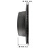1072014GF by NEOTEK - Disc Brake Rotor - Hat Style, For Hydraulic Brakes, 13.58 in. Outside Diameter, Vented