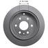 1072049GF by NEOTEK - Disc Brake Rotor - Hat Style, For Hydraulic Brakes, 13.03 in. Outside Diameter, Vented