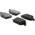 106.1314 by CENTRIC - Posi Quiet Extended Wear Brake Pads with Shims and Hardware