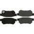 106.03740 by CENTRIC - Posi Quiet Extended Wear Brake Pads with Shims and Hardware