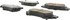 301.13910 by CENTRIC - Centric Premium Ceramic Brake Pads with Shims and Hardware