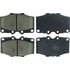 102.01370 by CENTRIC - C-Tek Semi-Metallic Brake Pads with Shims