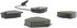 306.06990 by CENTRIC - Centric Fleet Performance Brake Pads with Hardware