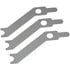 Dorman 02350 Starter Shim Offset Starter Alignment Shim, (1) 1/64, (1) 3/64, (1) 1/16 In., GM
