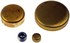 02663 by DORMAN - Brass Expansion Plug Kit, 10 Expansion Plugs, 4 Pipe Plugs