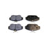 087-1456 by BECK ARNLEY - BRAKE PAD