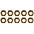 03424 by DORMAN - Brass Exhaust Nuts