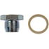090-020 by DORMAN - Oil Drain Plug Oversize 3/4-16 S.O., Head Size 1 In.
