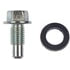 Dorman 090-089 Engine Oil Drain Plug Oil Drain Plug Pilot Point M12-1.50, Head Size 15Mm