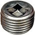 090-092 by DORMAN - Pipe Plug C.S. Square 1/2-14 Npt, Head Size 3/8 In.