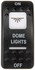 090-1008 by DORMAN - Dome Light Rocker Switch Cover