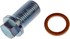 090-164 by DORMAN - Oil Drain Plug Standard M14-1.50, Head Size 13Mm