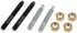 Dorman 03100 Exhaust Flange Stud and Nut Exhaust Stud Kit M10-1.5 x 65mm And M10-1.5 x 77mm And (4) M10-1.5 Nuts