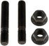 03124 by DORMAN - Exhaust Flange Hardware Kit - M10-1.5 x 62mm