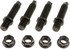 03129 by DORMAN - Exhaust Stud Kit - M12-1.75 x 62mm