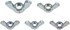 13550 by DORMAN - Wing Nut Assortment-Sizes No.8-32, No.10-24, No.10-32, 1/4In-20 5/16In-18