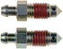 12702 by DORMAN - Brake Bleeder Screws - Quick Bleeders - M10-1.5 X 33mm