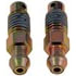 12705 by DORMAN - Brake Bleeder Screws - Quick Bleeders - M8-1.25 X 28mm