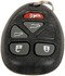 13728 by DORMAN - Keyless Entry Remote 5 Button