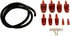 13910 by DORMAN - Master Cylinder Bleeder Kit - 22 In. Hose, Clip, And 6 Fittings