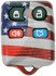 13607US by DORMAN - Keyless Remote Case American Flag