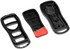 13616 by DORMAN - Keyless Remote Case