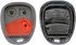 13622GYC by DORMAN - Keyless Remote Case