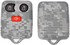 13625GYC by DORMAN - Keyless Remote Case