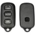 Dorman 13696 Keyless Entry Transmitter Cover Keyless Remote Case Repair Kit