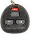 13715 by DORMAN - Keyless Entry Remote 4 Button