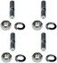 23733 by DORMAN - Water Pump Stud Kit - 5/16-18 x 7/16 and 5/16-24 x 5/8 Overall Length of 1-1/4