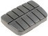 20725 by DORMAN - Brake And Clutch Pedal Pad