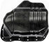 264-698 by DORMAN - Engine Oil Pan - Steel, Rear Sump, 13.5" Length, 5.5" Depth, 10 qt. Capacity, with Drain Plug