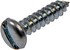 Dorman 355-043 Multi-Purpose Screw Sheet Metal Screw-Slotted Oval Head-No. 4 x 1/2 In.