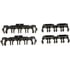 40295 by DORMAN - Spark Plug Wire Retainers - Bracket Style - 4 Wires