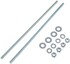 41070 by DORMAN - Threaded Rod Kit- UNC 1/4-20 x 8 In.